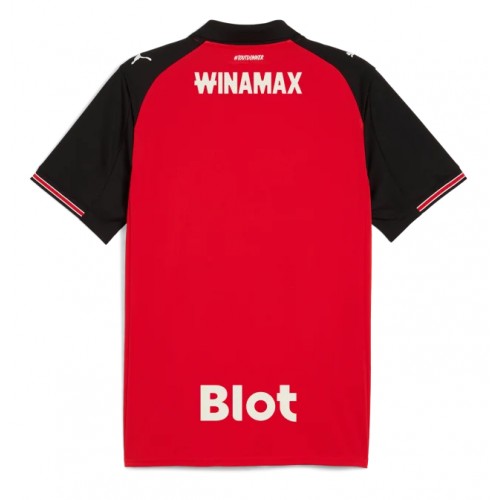 Lacne Muži Futbalové dres Stade Rennais 2025-26 Krátky Rukáv - Domáci Lacne Muži Futbalové dres Stade Rennais 2025-26 Krátky Rukáv - Domáci